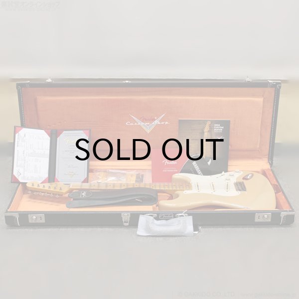 画像18: Fender Custom Shop　Masterbuilt 1955 Stratocaster Relic by Todd Krause [Aged Desert Sand] (18)