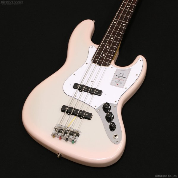画像2: Fender　Made in Japan Traditional 2025 Collection 60s Jazz Bass [Stardust Pink] (2)