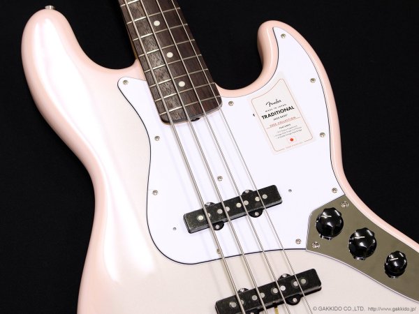 画像4: Fender　Made in Japan Traditional 2025 Collection 60s Jazz Bass [Stardust Pink] (4)