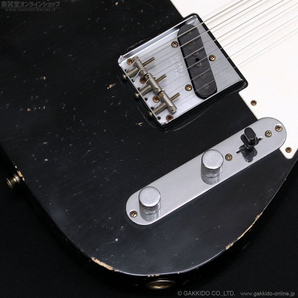 画像4: Fender Custom Shop　Masterbuilt W23 1957 Esquire Relic by Jason Smith [Black] (4)