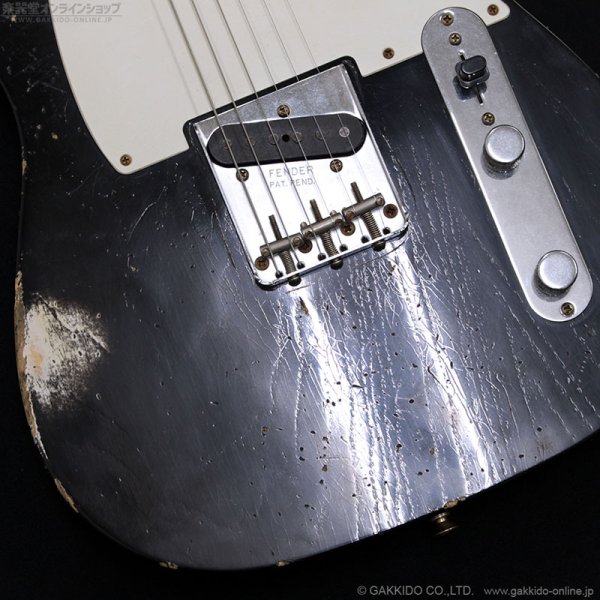 画像5: Fender Custom Shop　Masterbuilt W23 1957 Esquire Relic by Jason Smith [Black] (5)