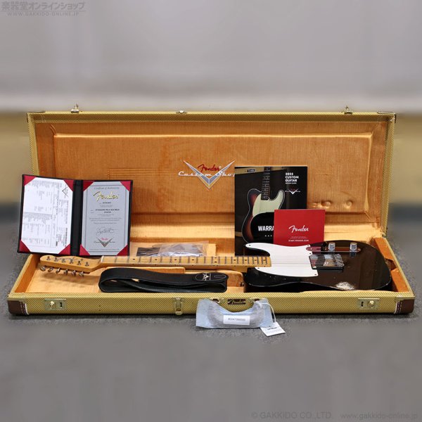 画像19: Fender Custom Shop　Masterbuilt W23 1957 Esquire Relic by Jason Smith [Black] (19)