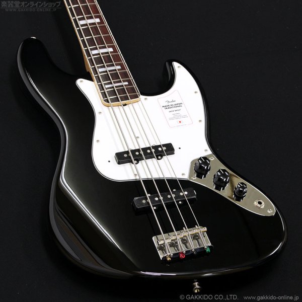 画像4: Fender　Made in Japan Traditional Late '60s Jazz Bass [Black] (4)