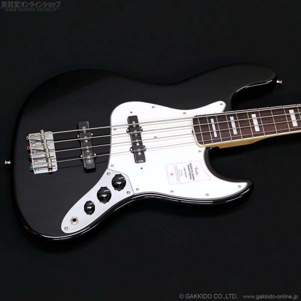 画像2: Fender　Made in Japan Traditional Late '60s Jazz Bass [Black] (2)