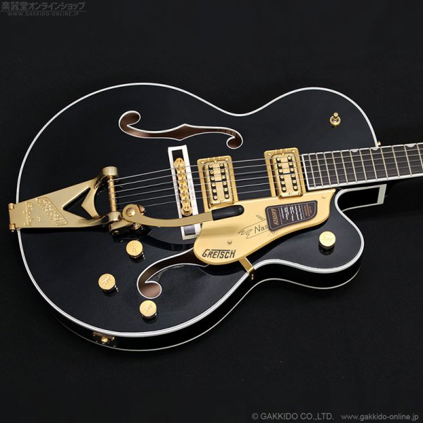 画像2: Gretsch　Nashville Hollow Body with String-Thru Bigsby and Gold Hardware [Midnight Sapphire] (2)