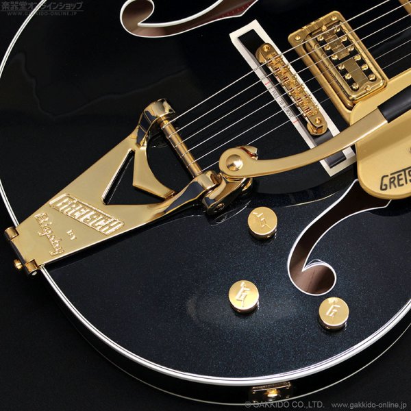 画像4: Gretsch　Nashville Hollow Body with String-Thru Bigsby and Gold Hardware [Midnight Sapphire] (4)