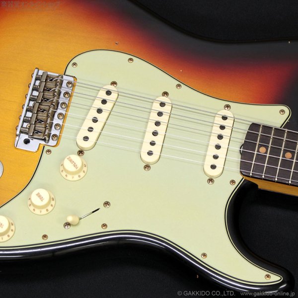 画像7: Fender Custom Shop　Limited 1964 L-Series Stratocaster Journeyman Relic [Target 3-Tone Sunburst] (7)