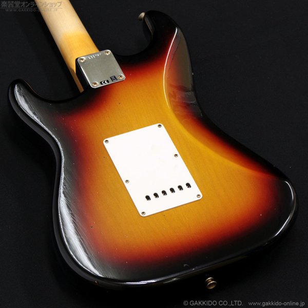 画像14: Fender Custom Shop　Limited 1964 L-Series Stratocaster Journeyman Relic [Target 3-Tone Sunburst] (14)