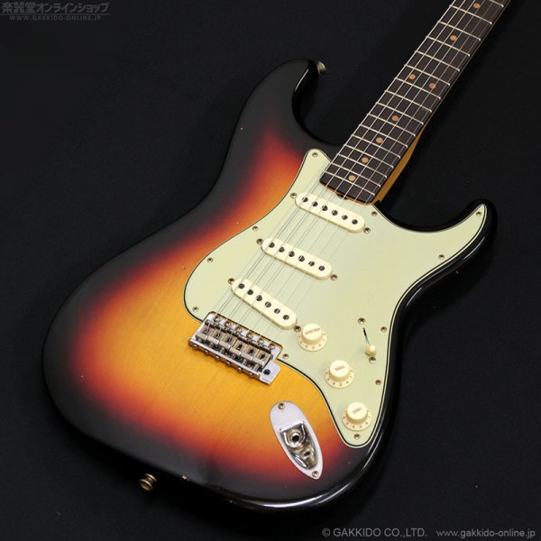 画像3: Fender Custom Shop　Limited 1964 L-Series Stratocaster Journeyman Relic [Target 3-Tone Sunburst] (3)