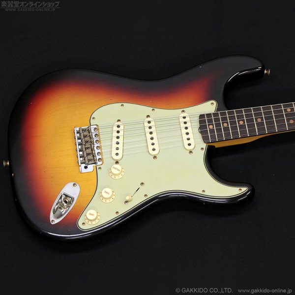 画像2: Fender Custom Shop　Limited 1964 L-Series Stratocaster Journeyman Relic [Target 3-Tone Sunburst] (2)