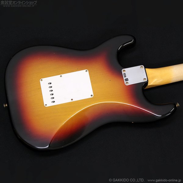 画像15: Fender Custom Shop　Limited 1964 L-Series Stratocaster Journeyman Relic [Target 3-Tone Sunburst] (15)
