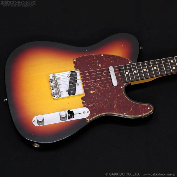 画像2: Fender Custom Shop　W25 Limited 1963 Telecaster Journeyman Relic MHC [Aged 3-Color Sunburst] (2)
