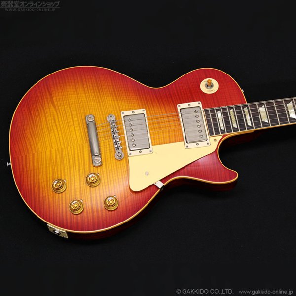 画像2: Gibson Custom Shop　1959 Les Paul Standard Reissue VOS [Washed Cherry Sunburst] (2)