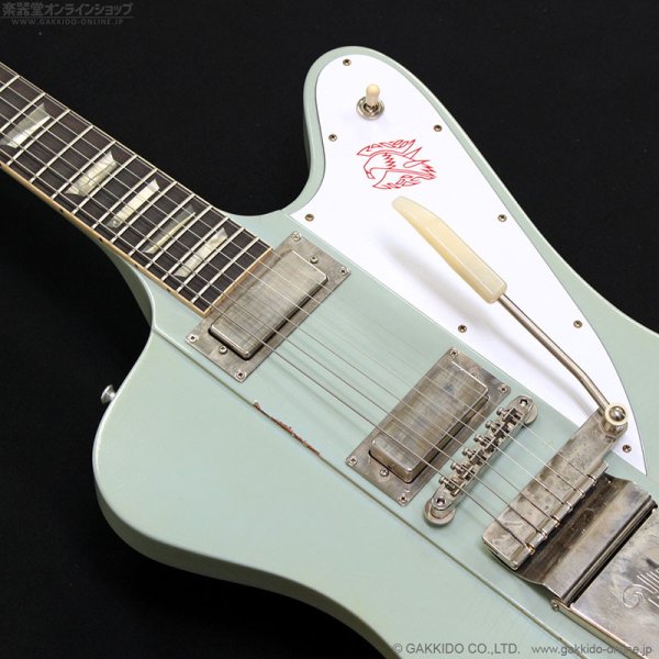 画像7: Gibson Custom Shop　1963 Firebird V With Maestro Vibrola Heavy Aged [Antique Frost Blue] (7)