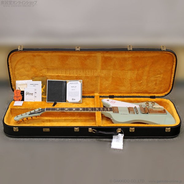 画像20: Gibson Custom Shop　1963 Firebird V With Maestro Vibrola Heavy Aged [Antique Frost Blue] (20)