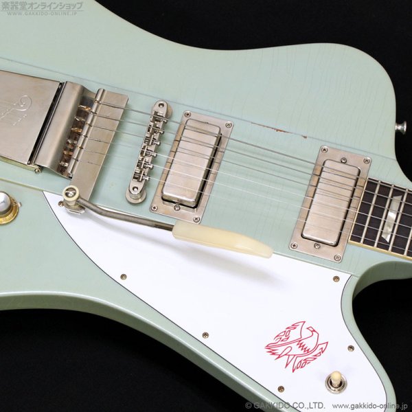 画像8: Gibson Custom Shop　1963 Firebird V With Maestro Vibrola Heavy Aged [Antique Frost Blue] (8)