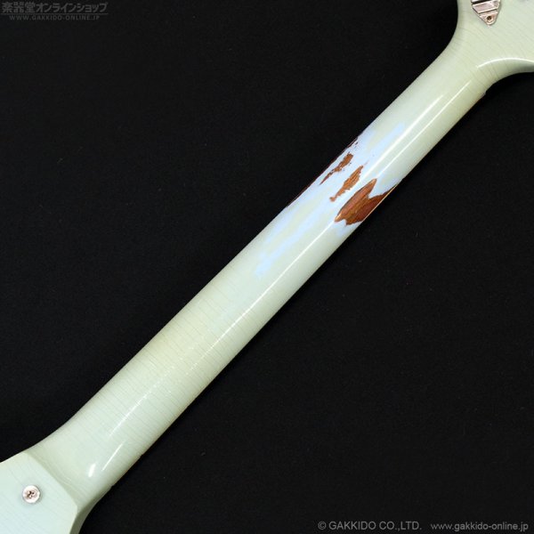 画像10: Gibson Custom Shop　1963 Firebird V With Maestro Vibrola Heavy Aged [Antique Frost Blue] (10)