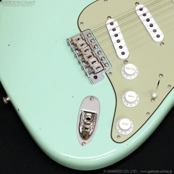 画像5: Fender Custom Shop　W25 Limited 1965 Compound Radius Stratocaster Jouneyman Relic [Aged Surf Green] (5)