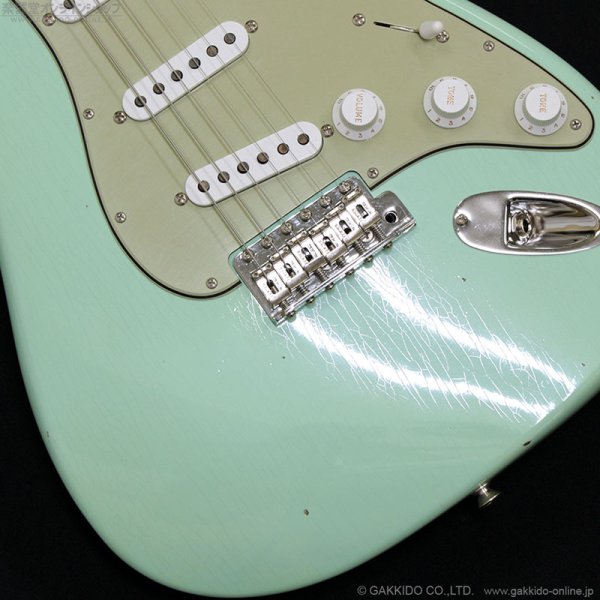 画像6: Fender Custom Shop　W25 Limited 1965 Compound Radius Stratocaster Jouneyman Relic [Aged Surf Green] (6)
