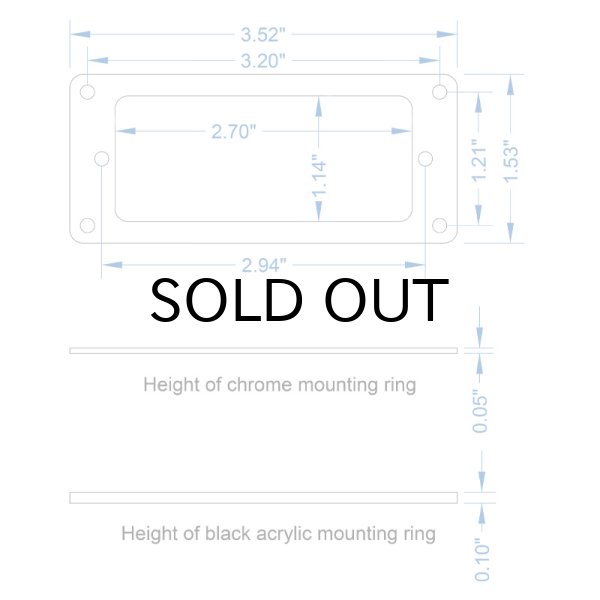 画像6: Lollar Pickups　Mini-Humbucker Set [Chrome] Firebird Mount付 (6)