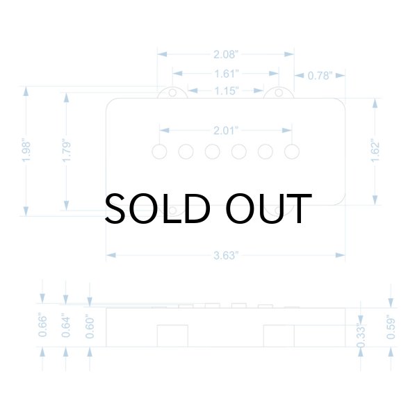 画像3: Lollar Pickups　Original '58 Jazzmaster Set [Parchment] (3)