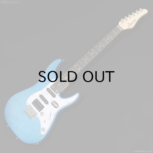 画像1: Schecter　OL-BH-FM-FXD [Indigo Light Blue] (1)