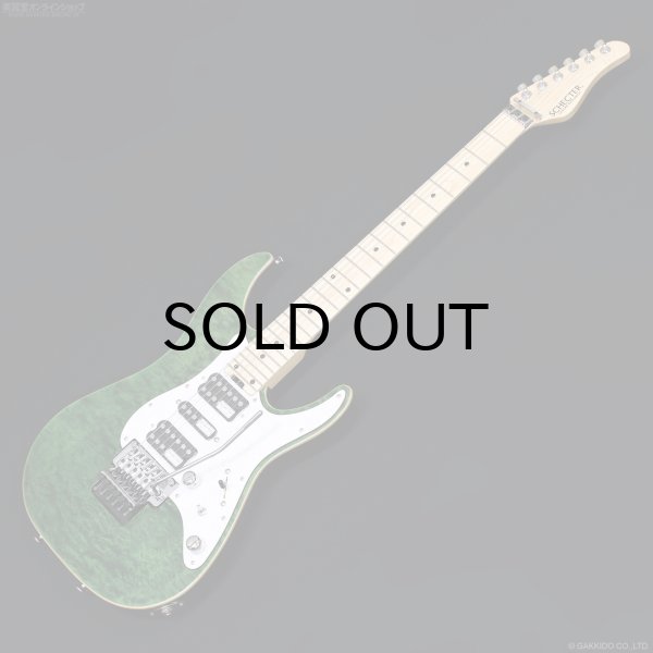 画像1: SCHECTER　SD-2-24-AL GRN/M [See-thru Green] (1)