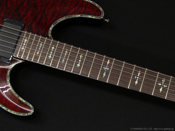 画像5: Schecter　Diamond Series Hellraiser C-1 [Black Cherry] (5)
