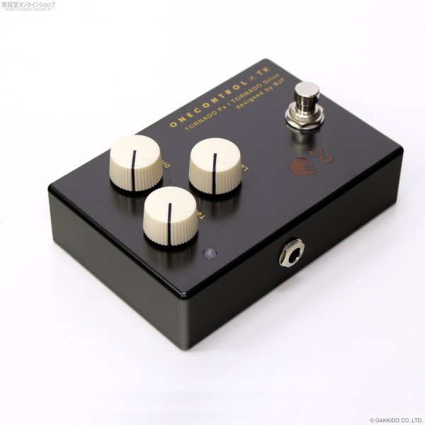 画像2: One Control TORNADO Fx　TORNADO Drive [Brass]　サイン入り (2)