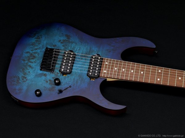 画像4: Ibanez　RG7421PB 7-string [Sapphire Blue Flat] (4)