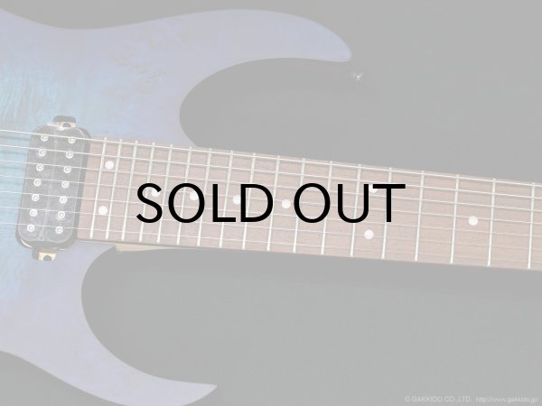 画像5: Ibanez　RG7421PB 7-string [Sapphire Blue Flat] (5)