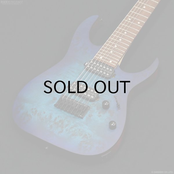 画像2: Ibanez　RG7421PB 7-string [Sapphire Blue Flat] (2)