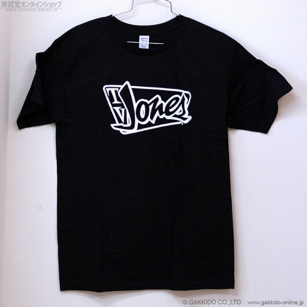 画像1: TV Jones　Mens Vintage ヴィンテージロゴ Tシャツ M ブラック [サマーセール特価] (1)