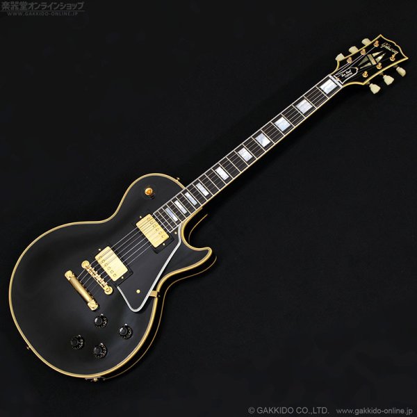 画像1: Gibson Custom Shop　1957 Les Paul Custom Reissue 2-Pickup VOS [Ebony] (1)