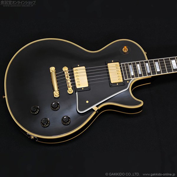画像2: Gibson Custom Shop　1957 Les Paul Custom Reissue 2-Pickup VOS [Ebony] (2)