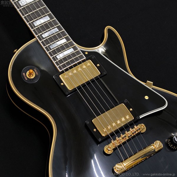 画像7: Gibson Custom Shop　1957 Les Paul Custom Reissue 2-Pickup VOS [Ebony] (7)
