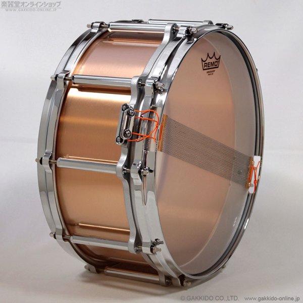 画像4: Pearl FTPB1465 Free Floating Phosphor Bronze 14”x6.5” スネアドラム (4)