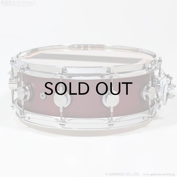 画像2: dw　Collector's Series All-Maple 14”x5.5”スネアドラム [Satin Cherry] [中古品] (2)