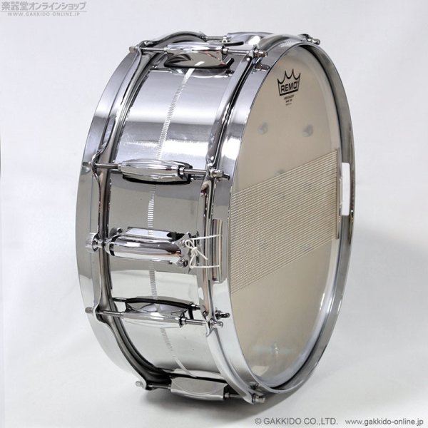 画像4: Gretsch　GB-4165S Brooklyn Steel 14”x5.5” スネアドラム [中古品] (4)