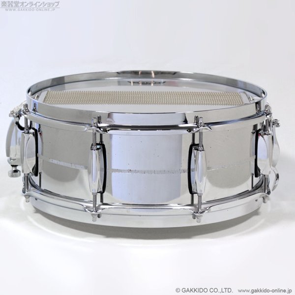 画像2: Gretsch　GB-4165S Brooklyn Steel 14”x5.5” スネアドラム [中古品] (2)