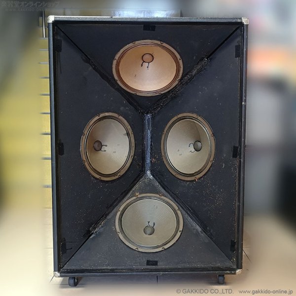 画像18: Fender　1973 Bassman 100 ヘッド ＆ 4×12” スピーカーキャビネット セット [ヴィンテージ品] (18)