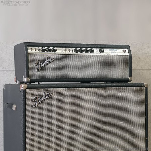 画像8: Fender　1973 Bassman 100 ヘッド ＆ 4×12” スピーカーキャビネット セット [ヴィンテージ品] (8)
