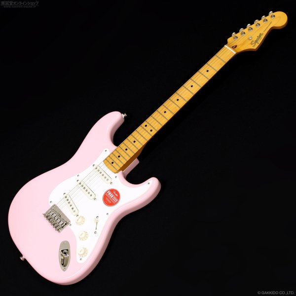 画像1: Squier　Classic Vibe '50s Stratocaster HT [Shell Pink] (1)