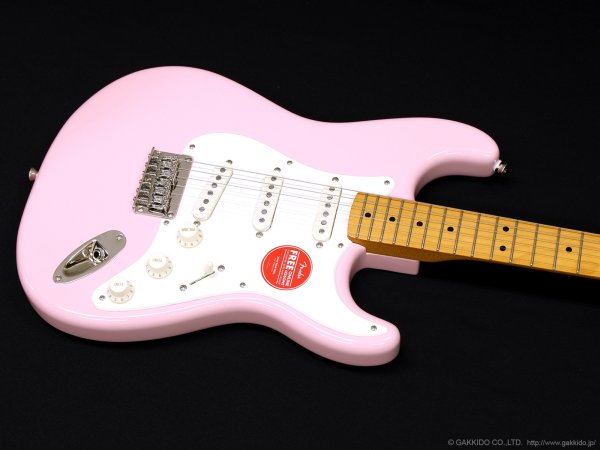 画像3: Squier　Classic Vibe '50s Stratocaster HT [Shell Pink] (3)