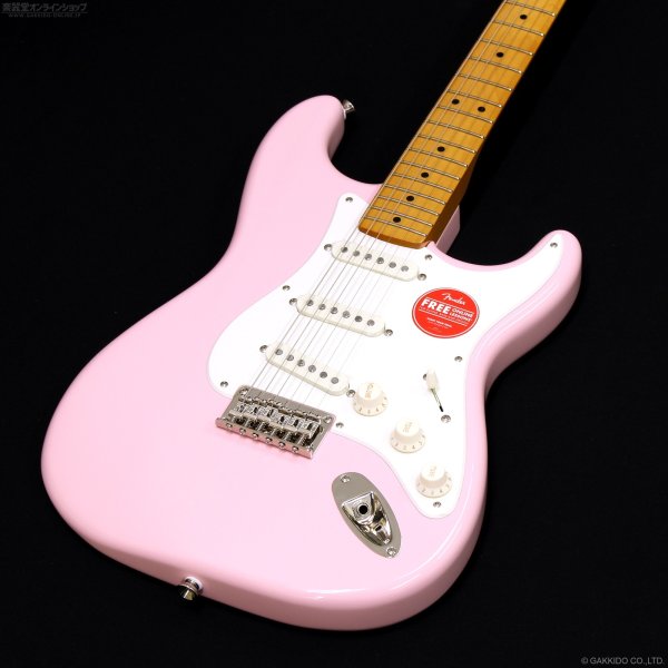 画像2: Squier　Classic Vibe '50s Stratocaster HT [Shell Pink] (2)