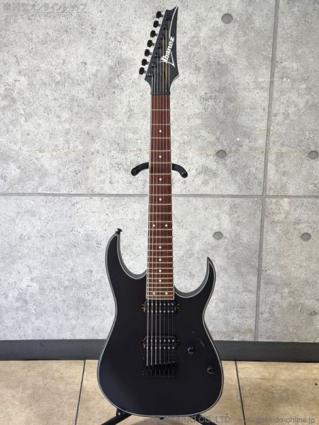 画像1: Ibanez　RG7421EX BKF [Black Flat] (1)