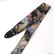 画像6: Harmonics J　西陣織ギターストラップ [ぼかし桜 濃紺色] 5cm (6)