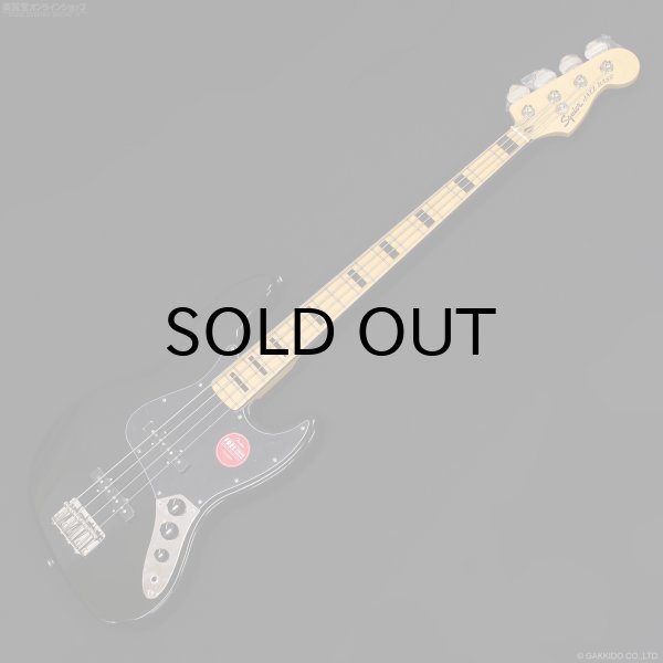 画像1: Squier　Classic Vibe '70s Jazz Bass [Black] (1)