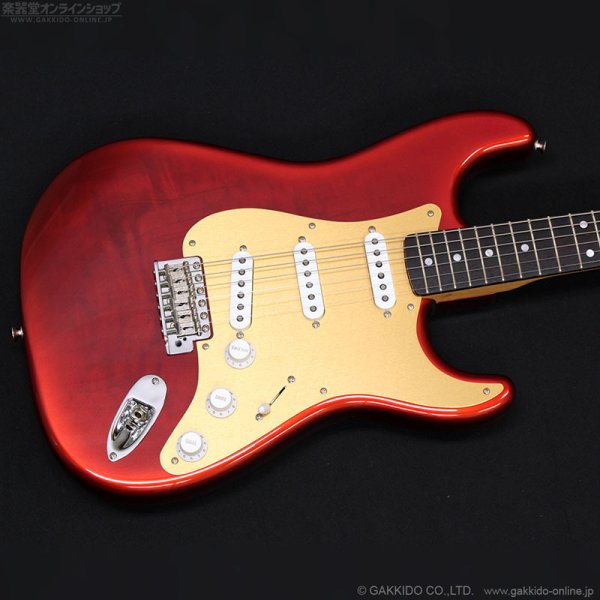 画像2: Fender Custom Shop　Rose Myrtle Stratocaster NOS [Crimson Burst] (2)