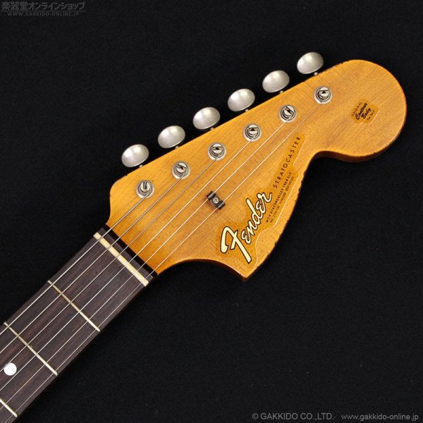 画像11: Fender Custom Shop　Limited Edition Strat SH Heavy Relic [Aged Charcoal Frost Metallic] (11)